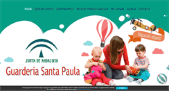 Desktop Screenshot of guarderiastapaula.com