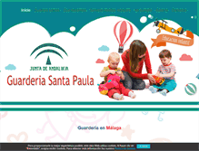 Tablet Screenshot of guarderiastapaula.com